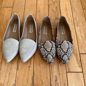 Womens Steve Madden loafers size 6 bundle